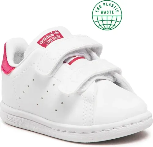 Topánky adidas - Stan Smith Cf 1 FX7538 Ftwwht/Ftwwht/Bopink