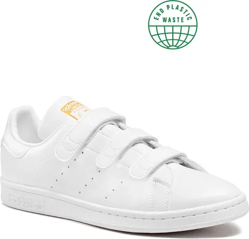 Topánky adidas - Stan Smith Cf FX5508 Ftwwht/Ftwwht/Goldmt