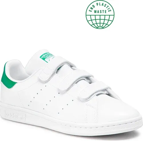 Topánky adidas - Stan Smith Cf FX5509 Ftwwht/Ftwwht/Green