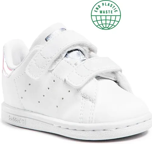 Topánky adidas - Stan Smith Cf I FX7537 Ftwwht/Ftwwht/Silvmt