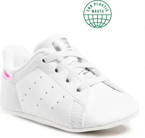 Topánky adidas - Stan Smith Crib FY7892 Ftwwht/Ftwwht/Silvmt