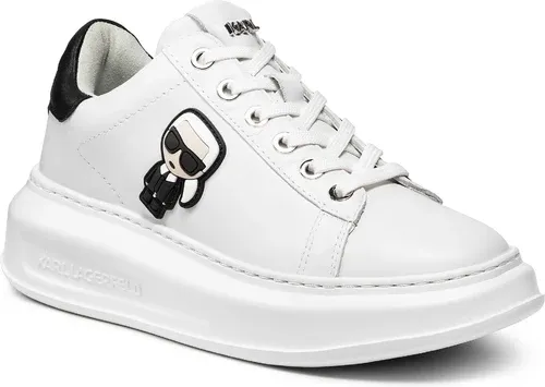 Sneakersy KARL LAGERFELD - KL62530 White Lthr