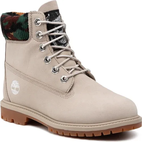 Outdoorová obuv Timberland - Heritage 6 In Waterproof Boot TB0A2M83K511 Lt Tpe Nubuck W Camo