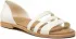 Sandále CROCS - Tulum Open Flat W 206109 Oyster/Tan