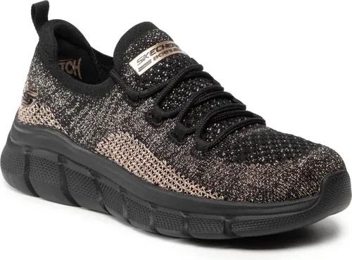 Topánky SKECHERS - BOBS SPORT Fall Sparks 117113/BKGD Black/Gold