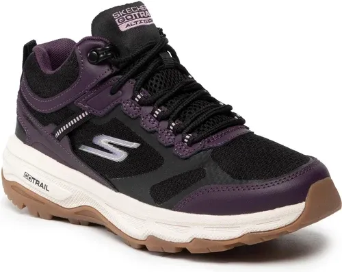 Trekingová obuv SKECHERS - Highly Elevated 128206/BKPR Black/Purple