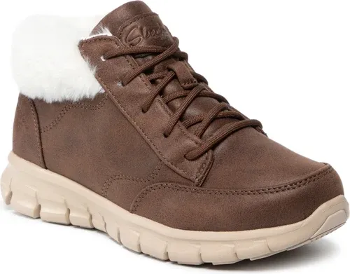 Členkové čižmy SKECHERS - Warm Seeker 167258/CHOC Chocolate