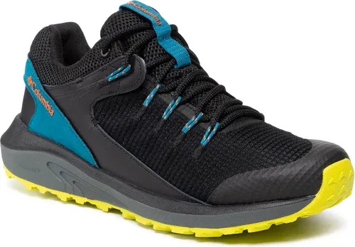Trekingová obuv Columbia - Trailstorm Waterproof BM0156 Black/Solar 010