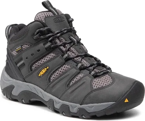 Trekingová obuv Keen - Koven Mid Wp 1020210 Black/Steel Grey