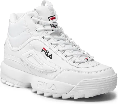 Sneakersy Fila - Disruptor Mid Wmn 1011408.1FG White