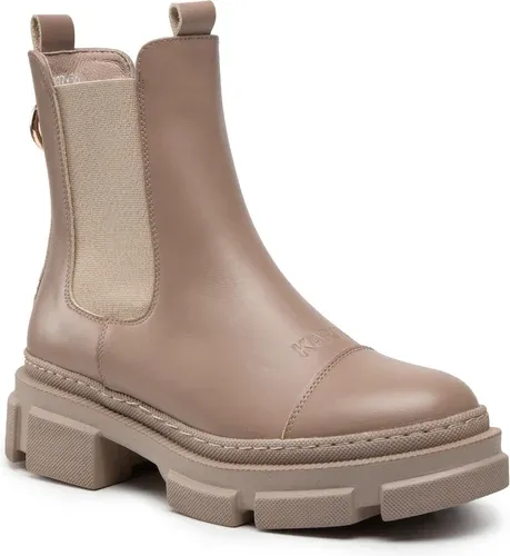 Kotníková obuv s elastickým prvkom KARINO - 3897/007-F Jasny Beż