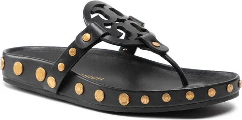 Žabky TORY BURCH - Miller Cloud Coin 83764 Perfect Black 006