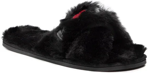 Papuče KARL LAGERFELD - KL49005T Black Synth Fur