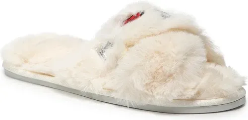 Papuče KARL LAGERFELD - KL49005T White Synth Fur