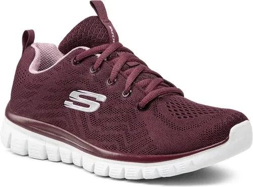 Topánky SKECHERS - Get Connected 12615/WINE Wine 1