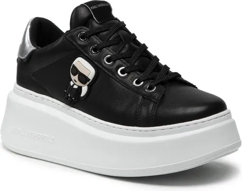 Sneakersy KARL LAGERFELD - KL63530 Black Lthr