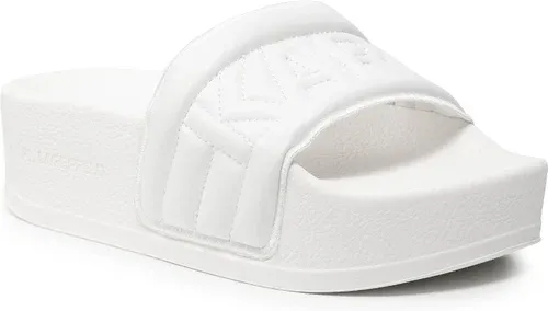 Šľapky KARL LAGERFELD - KL80825 White Pu