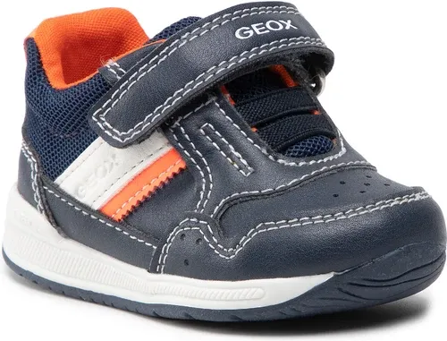 Sneakersy GEOX - B Rishon B. A B250RA 0BC14 C4324 Navy/Fluo Orange