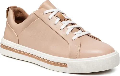 Sneakersy CLARKS - Un Maui Lace 261401674 Blush Leather