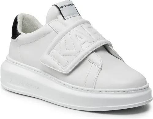 Sneakersy KARL LAGERFELD - KL62537 White Lthr