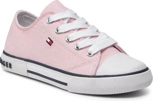 Plátenky Tommy Hilfiger - Low Cut Lace-Up Sneaker T3A4-32117-0890 M Pink 302