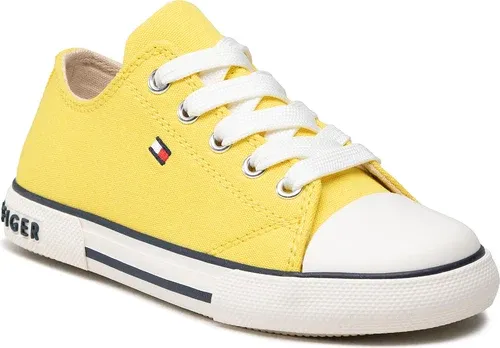 Plátenky Tommy Hilfiger - Low Cut Lace-Up Sneaker T3X4-32207-0890 M Yellow 200