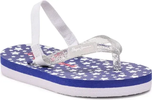 Sandále Pepe Jeans - Peach Stars Kids PGS70044 Navy 595