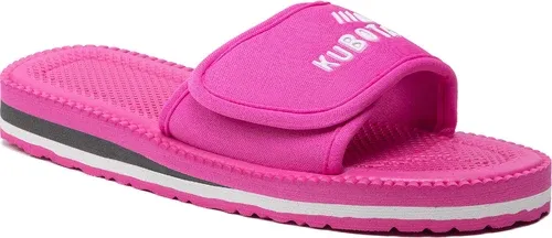Šľapky KUBOTA - Rzep KKRZ08 Różowe