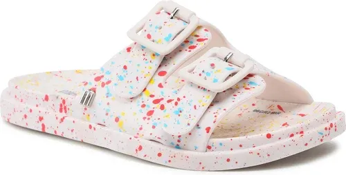 Šľapky Melissa - Mini Melissa Wide II Inf 33470 White/White/Quantil 54090