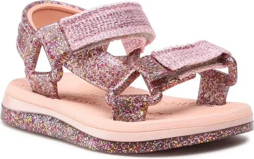 Sandále Melissa - Mini Melissa Papete+Rider 1 33382 Pink/Clear Gitter Pink 54035