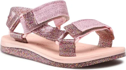 Sandále Melissa - Mini Melissa Papete Rider I Pink/Clear Glitter Pink 54035