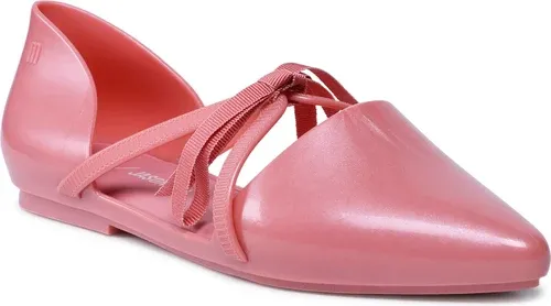 Poltopánky MELISSA - Pointy Stripe Jason 33435 Metalic Pink Bela 10610