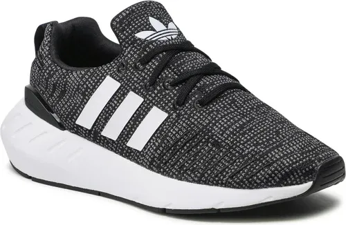 Topánky adidas - Swift Run 22 J GW8176 Cblack/Ftwwht/Grefiv