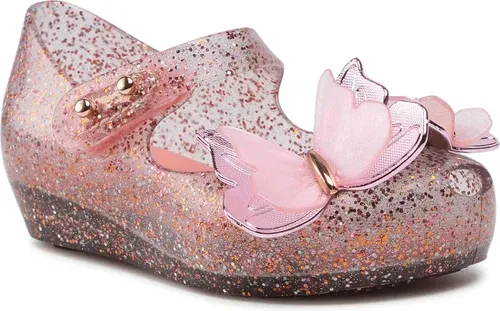 Poltopánky Melissa - Mini Melissa Ultragirl Fly III 32849 Clear Glitter Misto/ Pink 53852