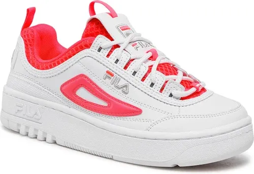 Sneakersy Fila - Fx Disruptor Wmn 1011386.96M White/Diva Pink