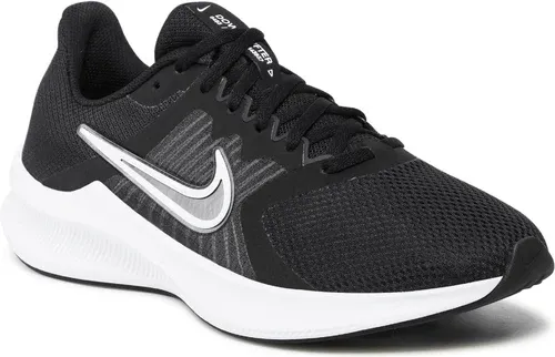 Topánky Nike - Downshifter 11 CW3411 006 Black/White/Dk Smoke Grey