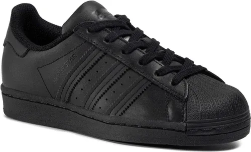 Topánky adidas - Superstar J FU7713 Cblack/Cblack/Cblack