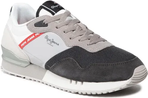 Sneakersy PEPE JEANS - London One Serie M PMS30822 Antracite 982