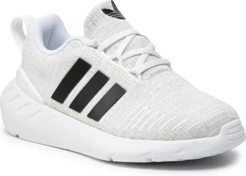 Topánky adidas - Swift Run22 C GW8183 Ftwwht/Cblack/Greone