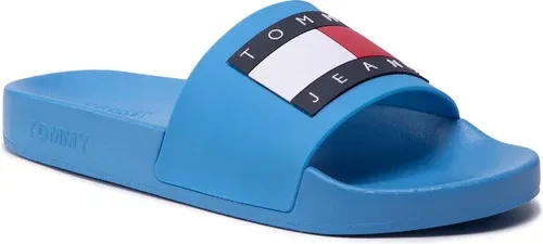 Šľapky TOMMY JEANS - Flag Pool Slide EN0EN01889 Blue Crush CY0