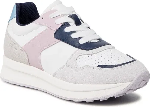 Sneakersy GEOX - D Runntix B D25RRB-01122 C1Z8W White/Lt Rose