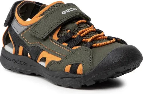 Sandále GEOX - J Vaniett B. C J155XC 015CE C0623 S Military/Orange