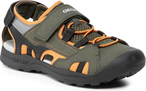 Sandále GEOX - J Vaniett B. C J155XC 015CE C0623 D Military/Orange