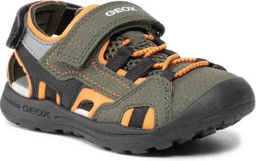 Sandále GEOX - J Vaniett B. C J155XC 015CE C0623 M Military/Orange