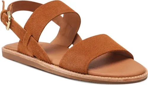 Sandále CLARKS - Karsea Strap 261585384 Tan Suede