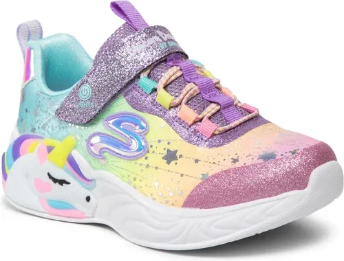 Sneakersy SKECHERS - Unicorn Dreams 302311L/PRMT Purple Multi