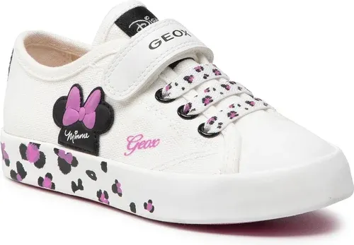 Plátenky Geox - J Ciak G. D J2504D 00010 C0404 M White/Black