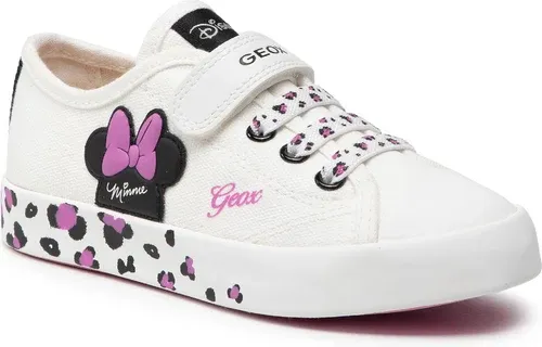 Plátenky Geox - J Ciak G. D J2504D 00010 C0404 S White/Black