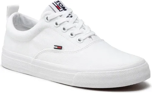 Tenisky TOMMY JEANS - Classic Tommy Jeans Sneaker EN0EN00986 White 100