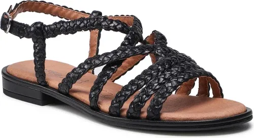 Sandále CAPRICE - 9-28102-28 Black Nappa 022